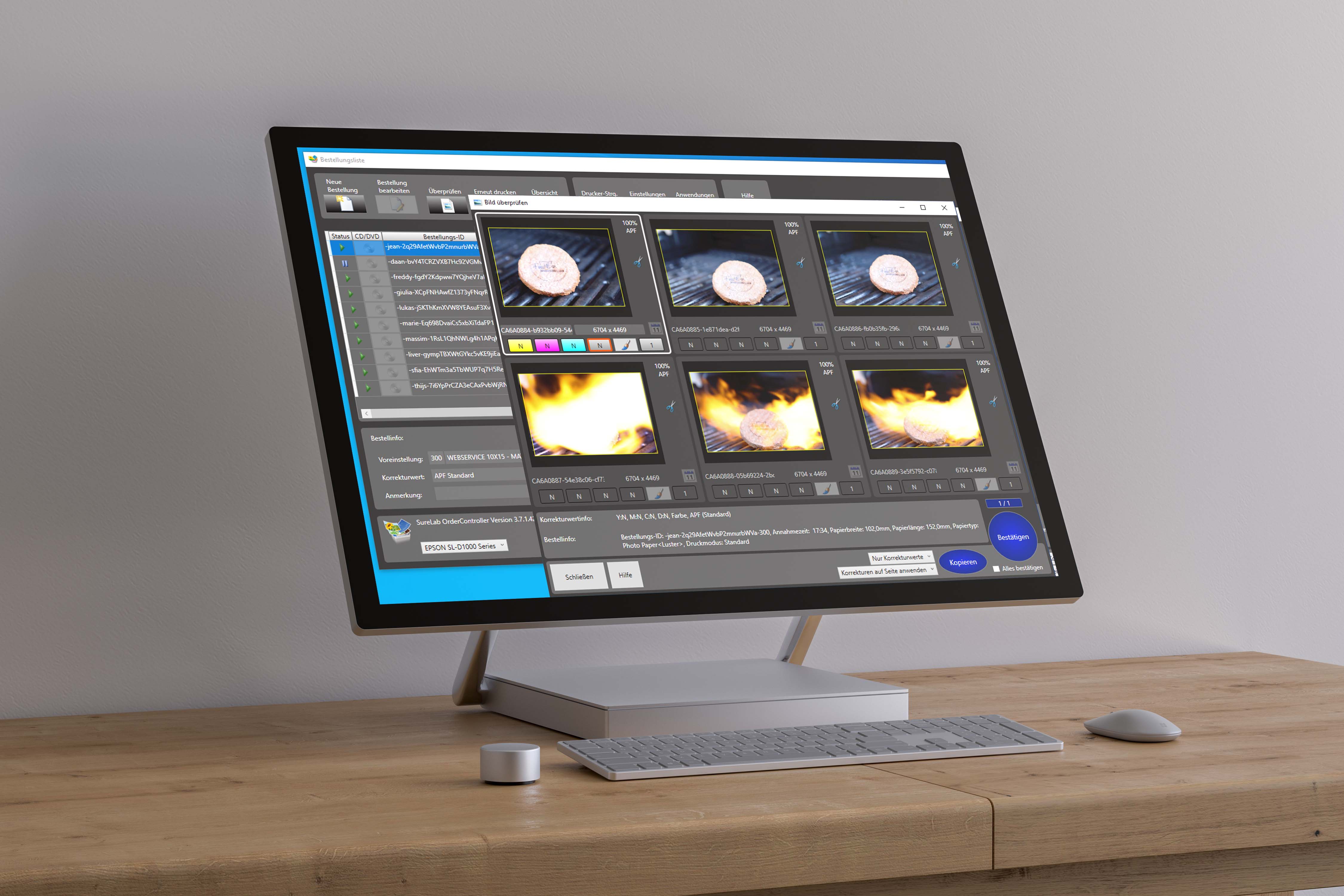 Ordercontroller Ansicht 4